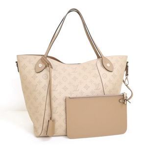 Louis Vuitton Hina MM Shoulder Bag Mahina Magnollia Galle Pink